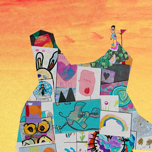 Little Heart Warrior collage