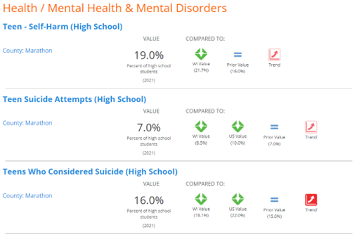 Mental Health Dashboard