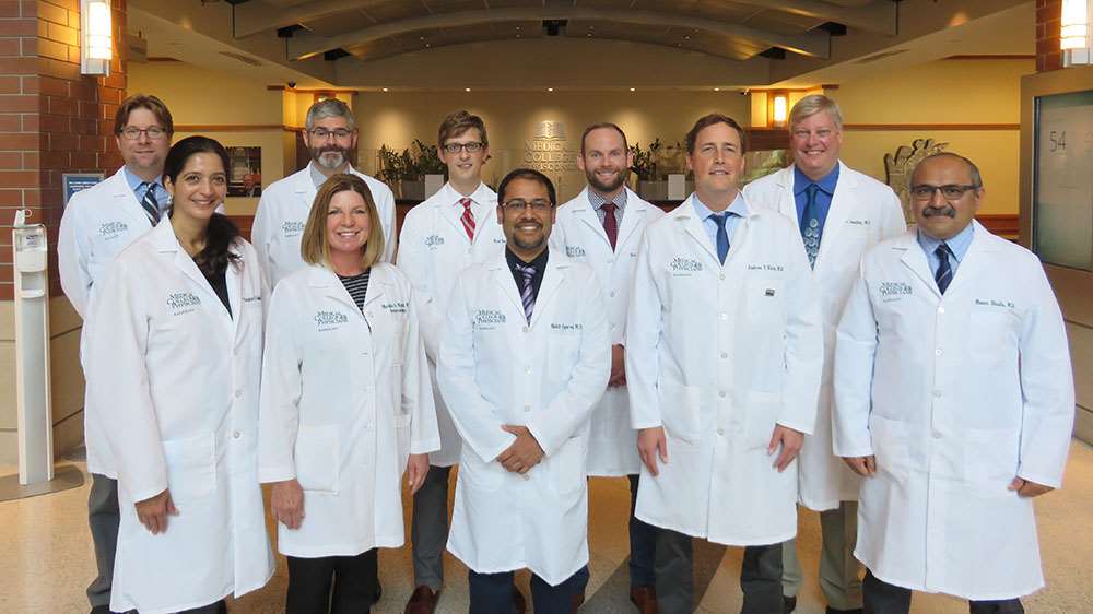 Neuroradiology fellowship faculty group photo