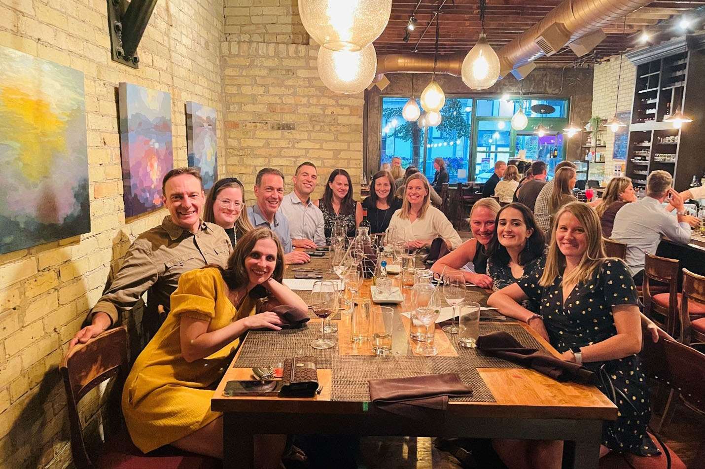 Minimally Invasive Surgery Division Team dinner 2021