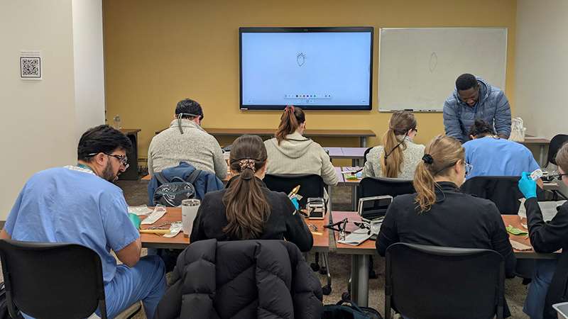 MCW general surgery residents classroom education