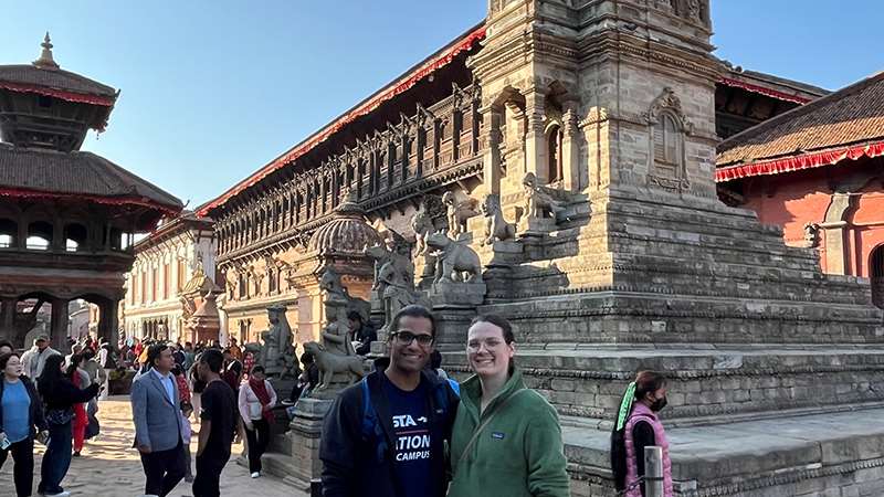 MCW surgery residents in Nepal