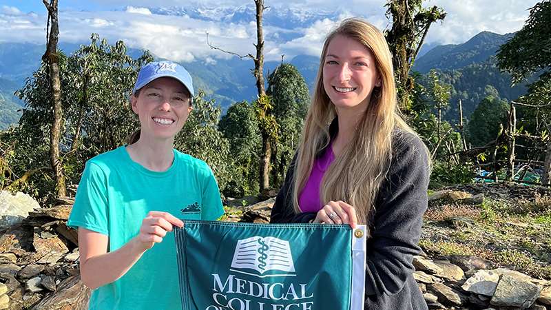 MCW surgery residents in Nepal