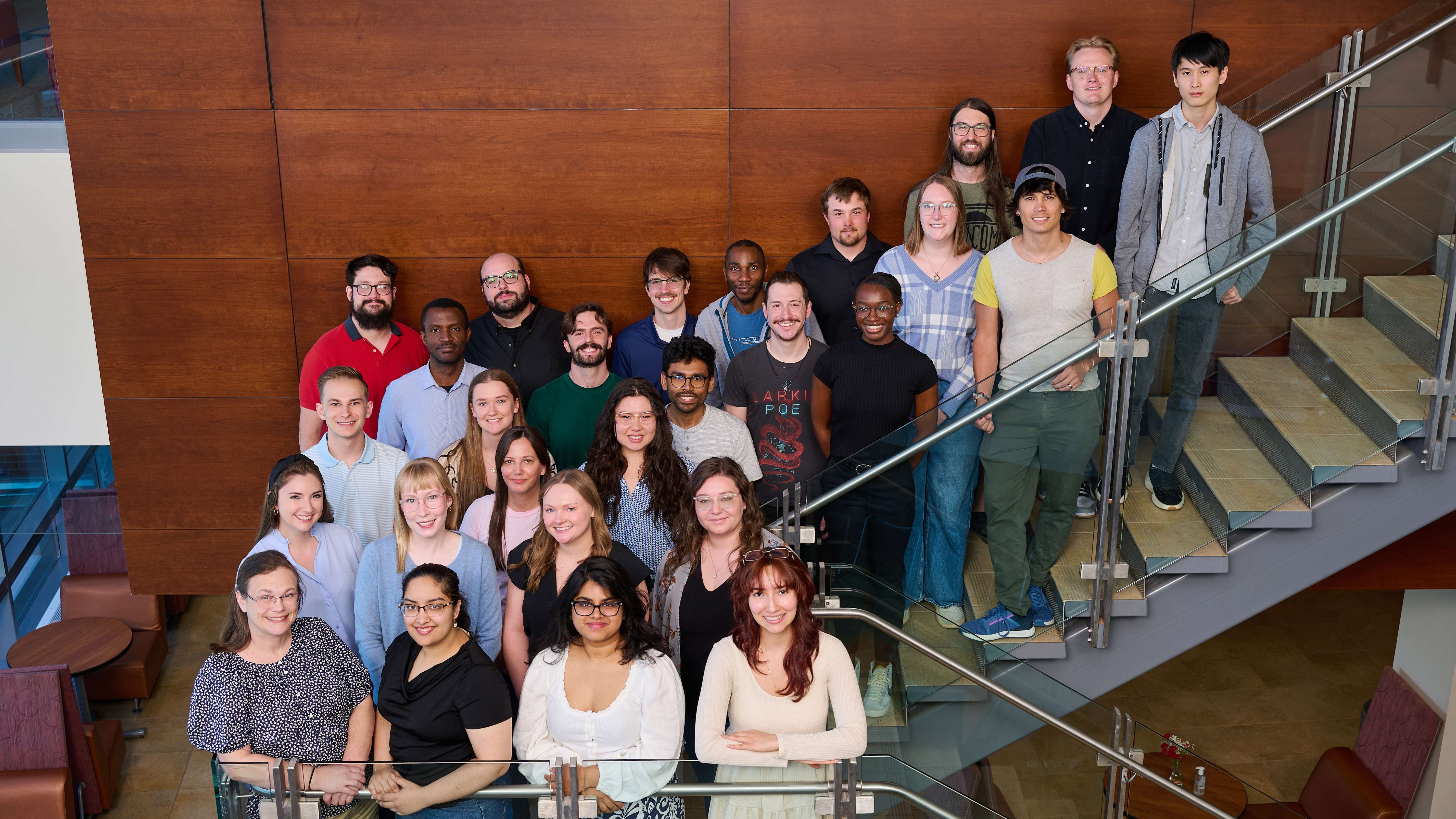Biochemistry PhD Program Current Students group photo