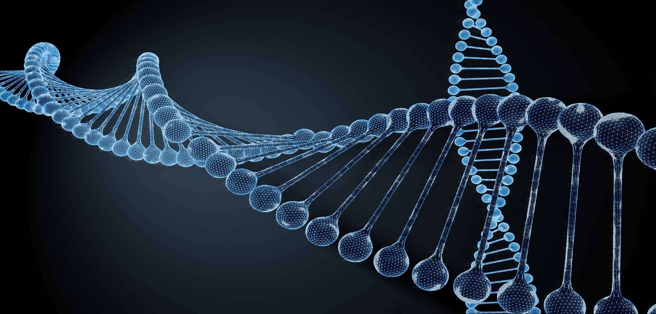 2021 DNA 3D Strand Image