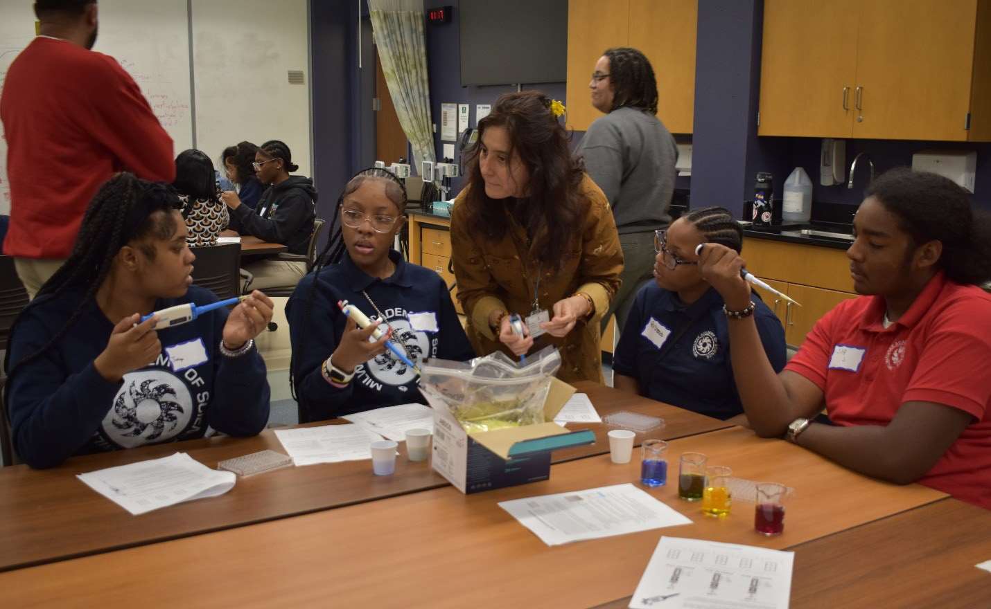 Ignite students at desk
