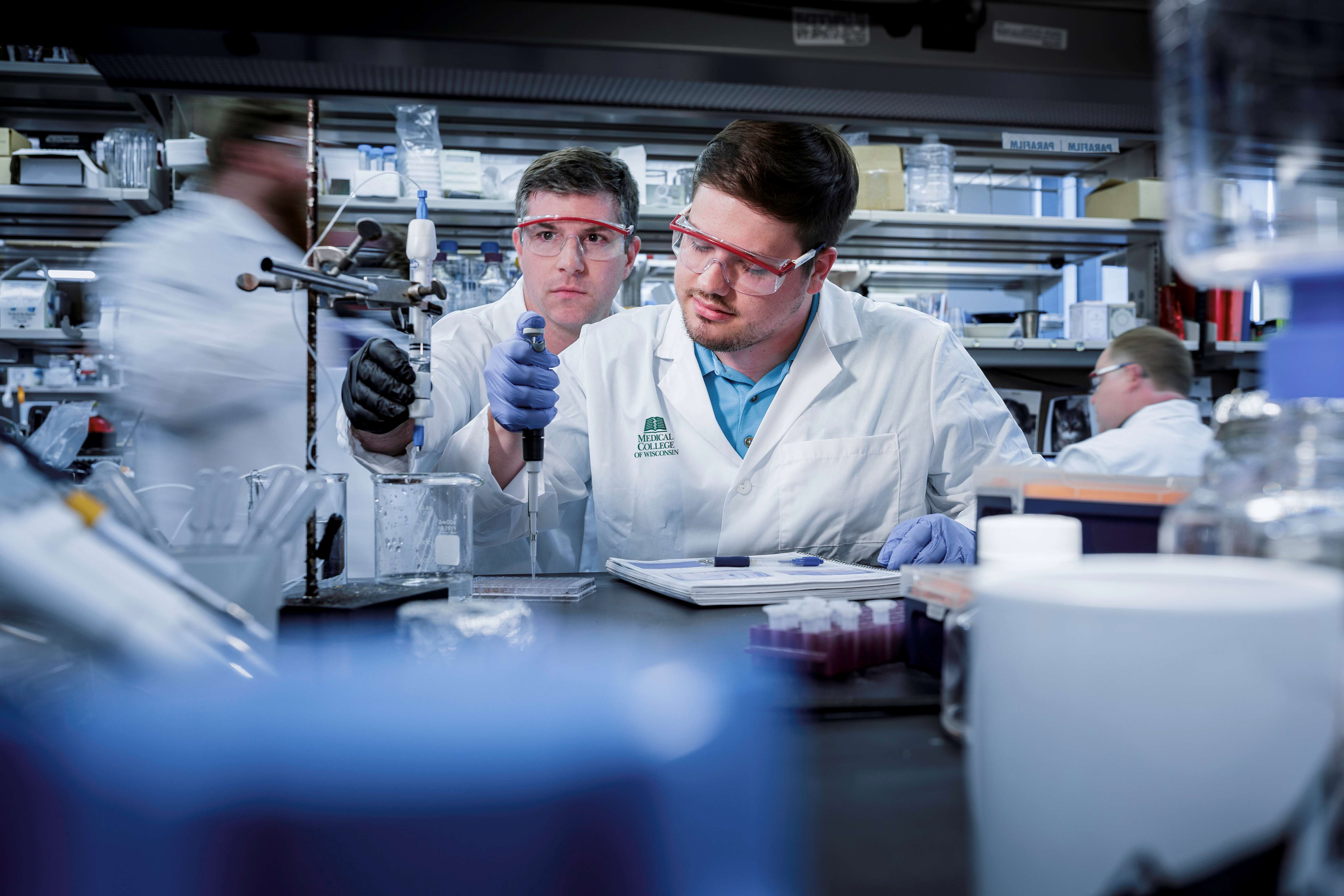 Research Collaborate Lab Bench