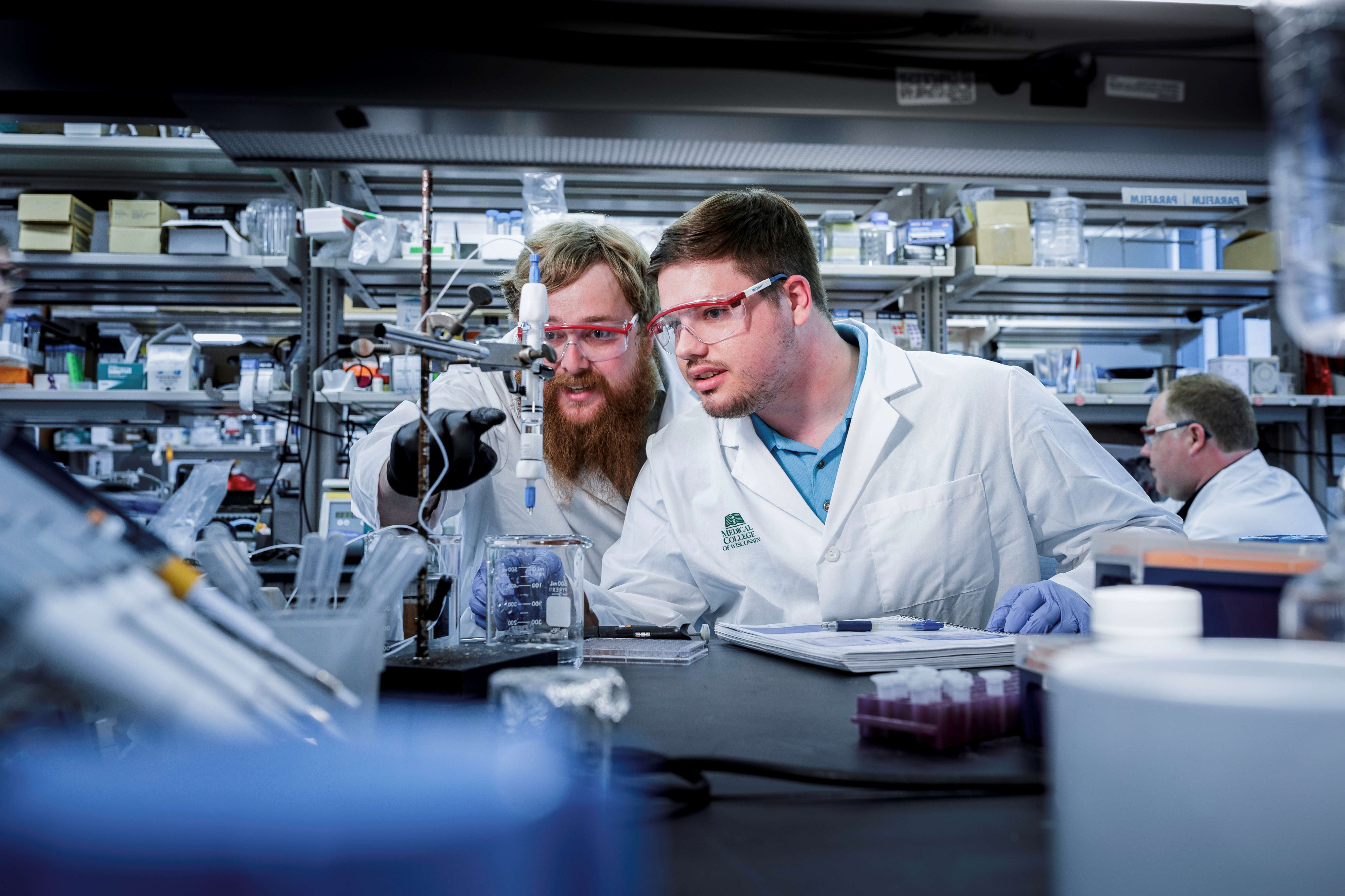Research Collaborate Lab Bench