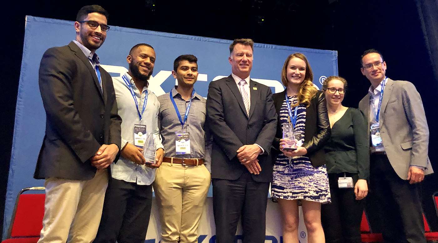 Three MCW teams among dozen winners of Foxconn’s innovation competition
