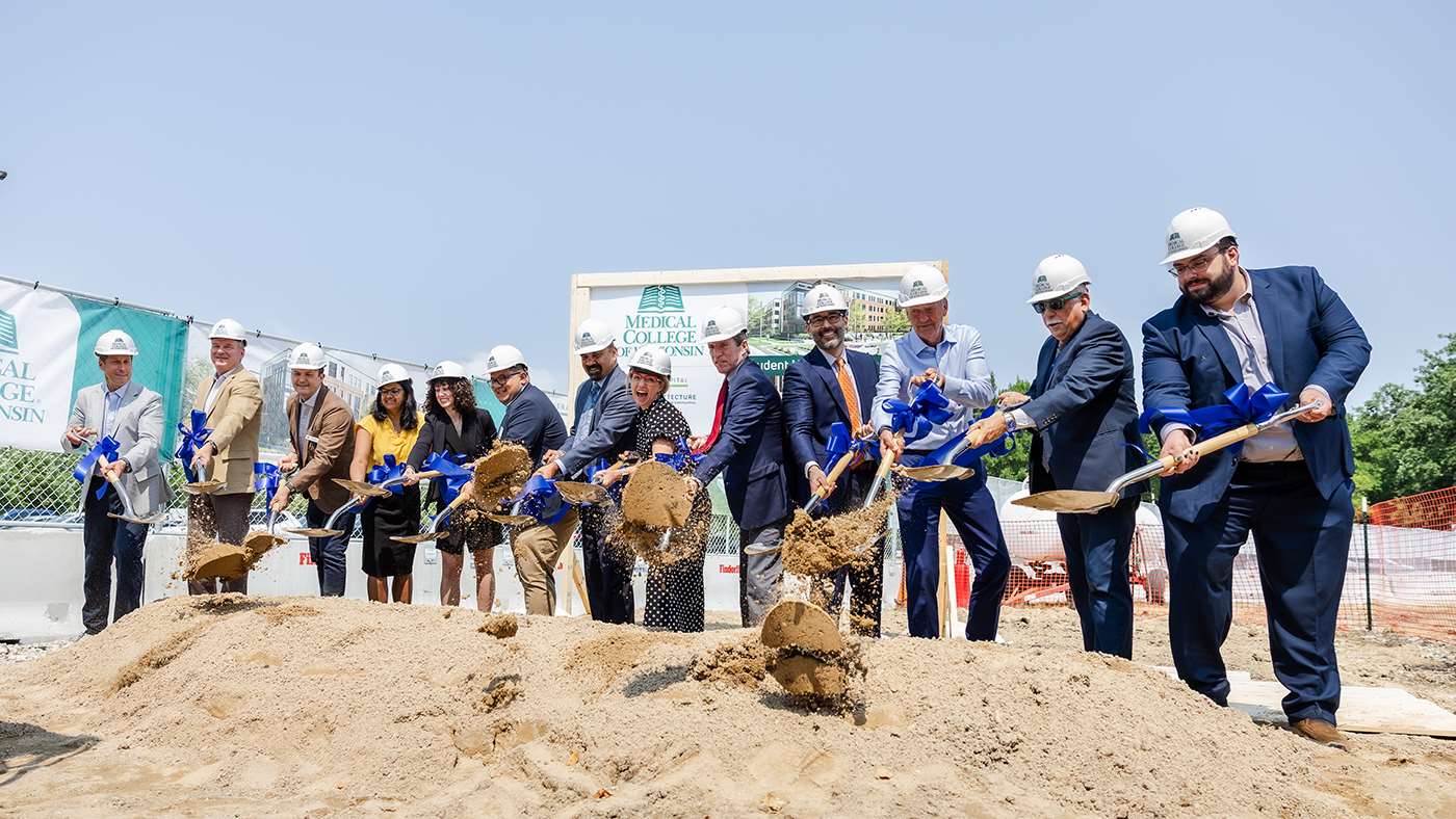 MCW student housing groundbreaking 2026