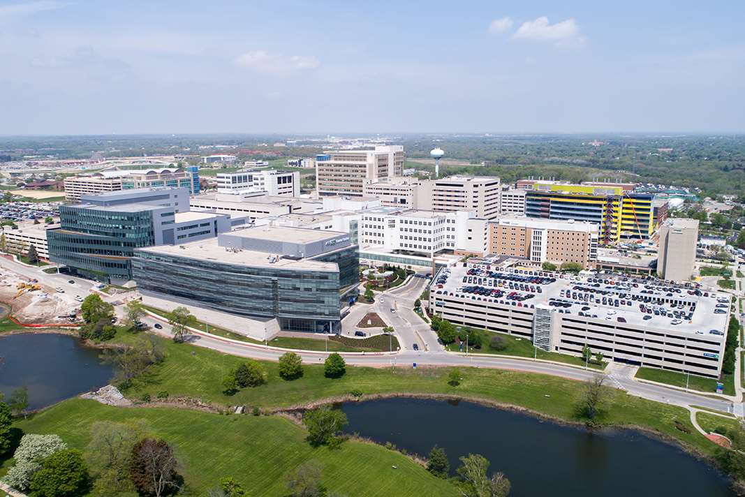 Medical College of Wisconsin-Milwaukee, MRMC aerial view