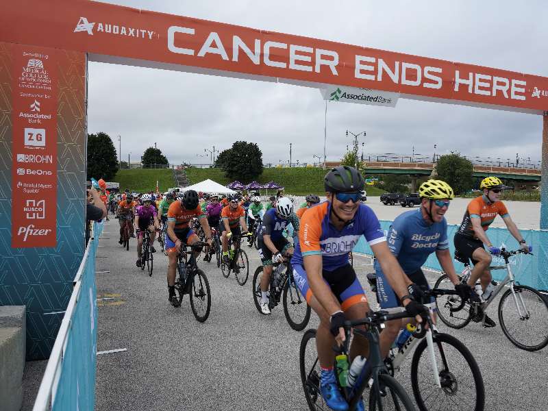 Audaxity Bike Ride raises more than $1 million for research at the Medical College of Wisconsin Cancer Center