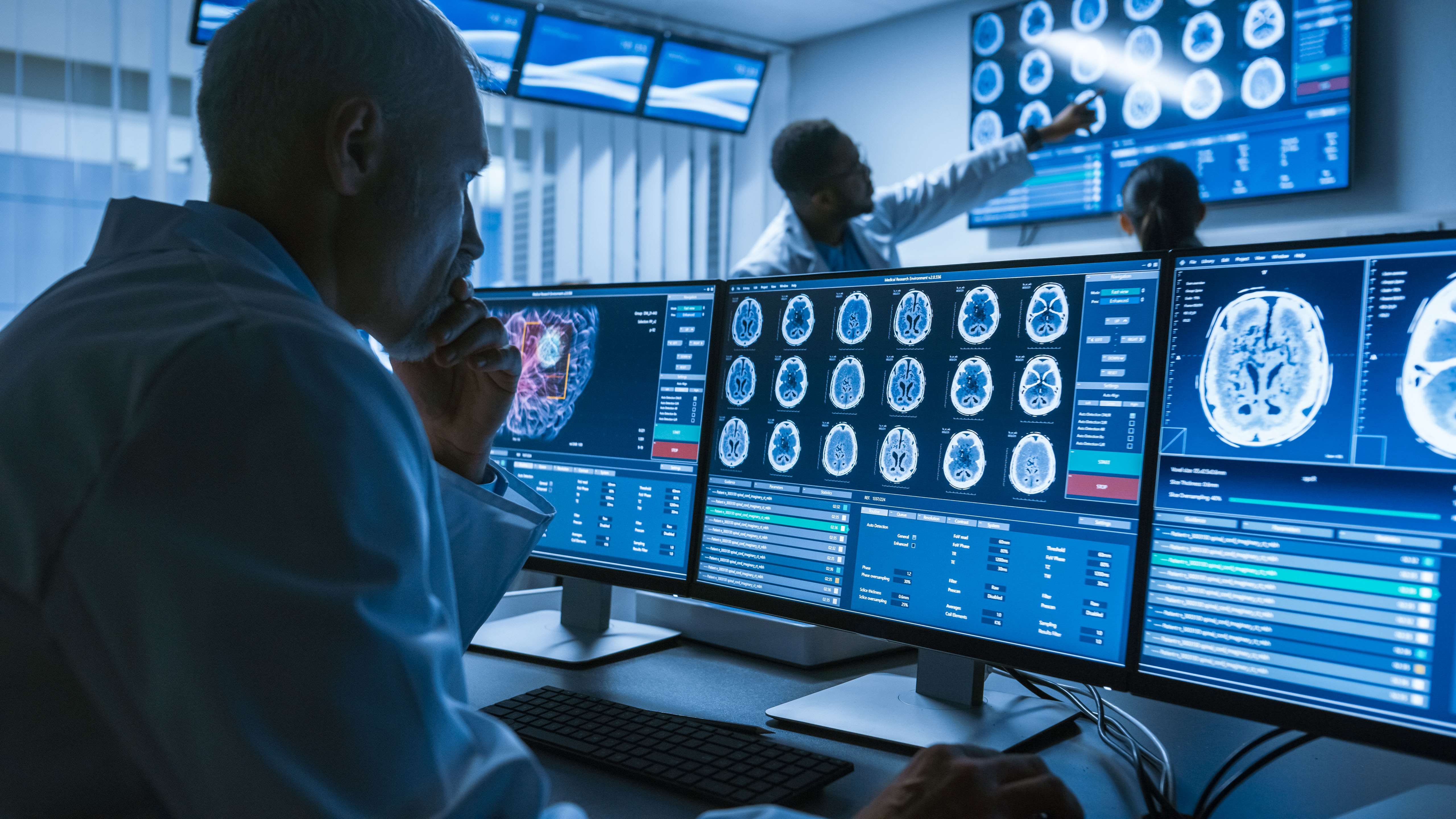 Physicians F 2M CT Brain Scans